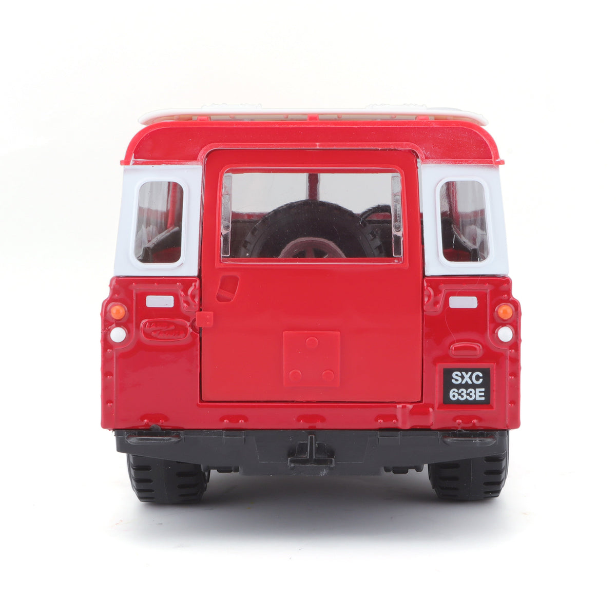 18-22063 Bburago - Land Rover Series II, rouge - Échelle 1:24
