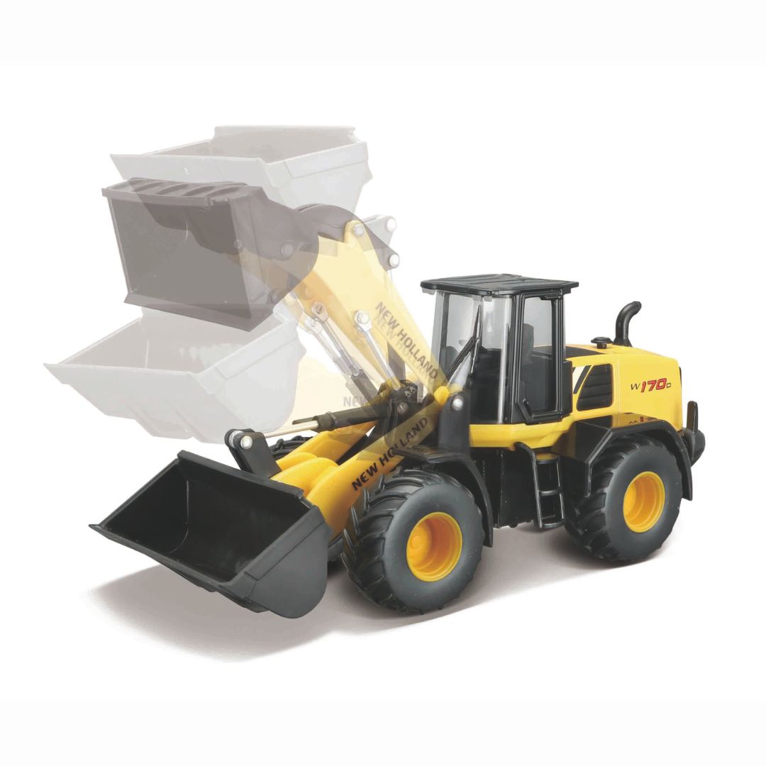 18-32083 Bburago - Bulldozer W170 D New Holland - Échelle 1:50