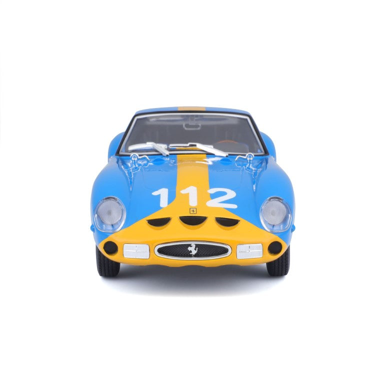 18-26305 Bburago Ferrari Racing - Ferrari 250 GTO, bleu - Échelle 1:24