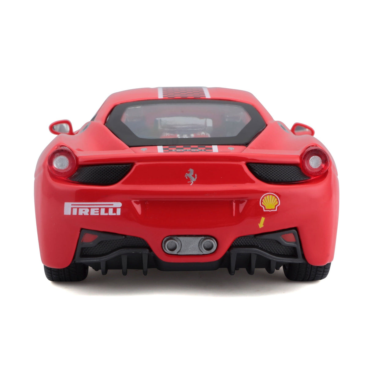 18-26302 Bburago Ferrari Racing - Ferrari 458 Challenge, rouge - Échelle 1:24
