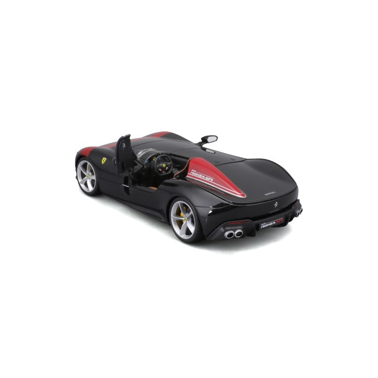 18-26027 Bburago Ferrari Race&Play - Ferrari Monza, noire - Échelle 1:24