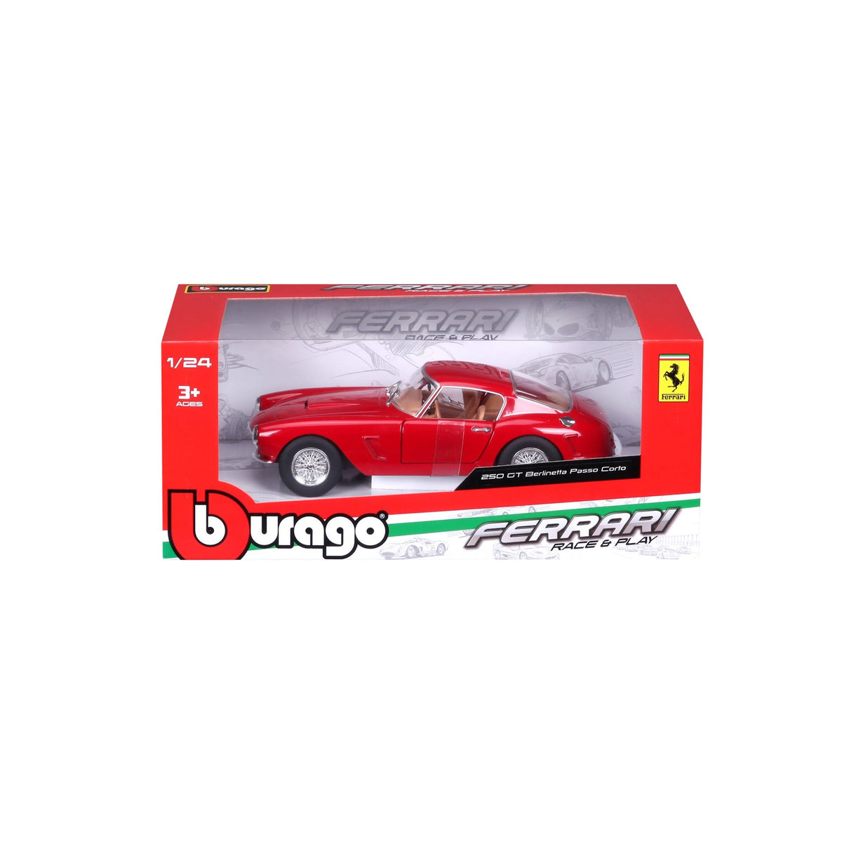 18-26025 Bburago Ferrari Race&Play - Ferrari 250 GT Berlinetta - 1:24