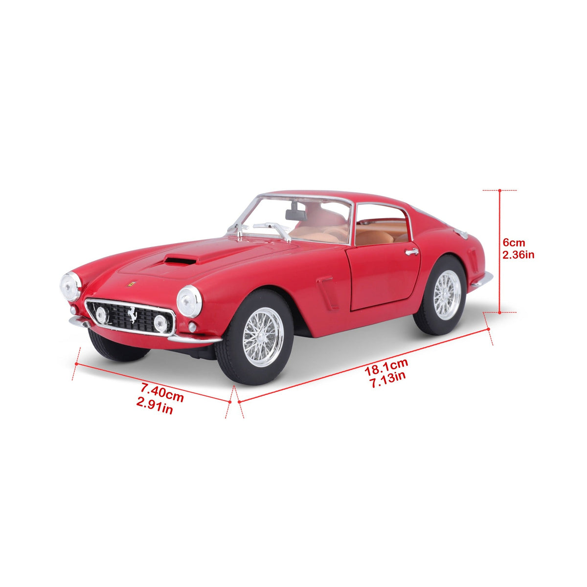 18-26025 Bburago Ferrari Race&Play - Ferrari 250 GT Berlinetta - 1:24