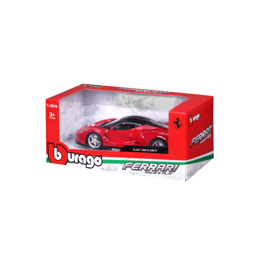 18-26001 Bburago Ferrari R&P - Ferrari LaFerrari, rouge - Échelle 1:24