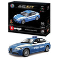 18-25129 Bburago - Alfa Romeo Giulia Polizia - Échelle 1:24 - Maquette Kit