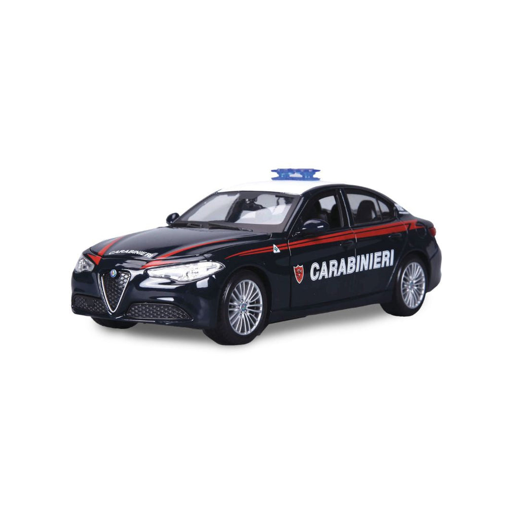 18-25128 Bburago - Alfa Romeo Giulia Carabinieri - Maquette à l'échelle 1:24