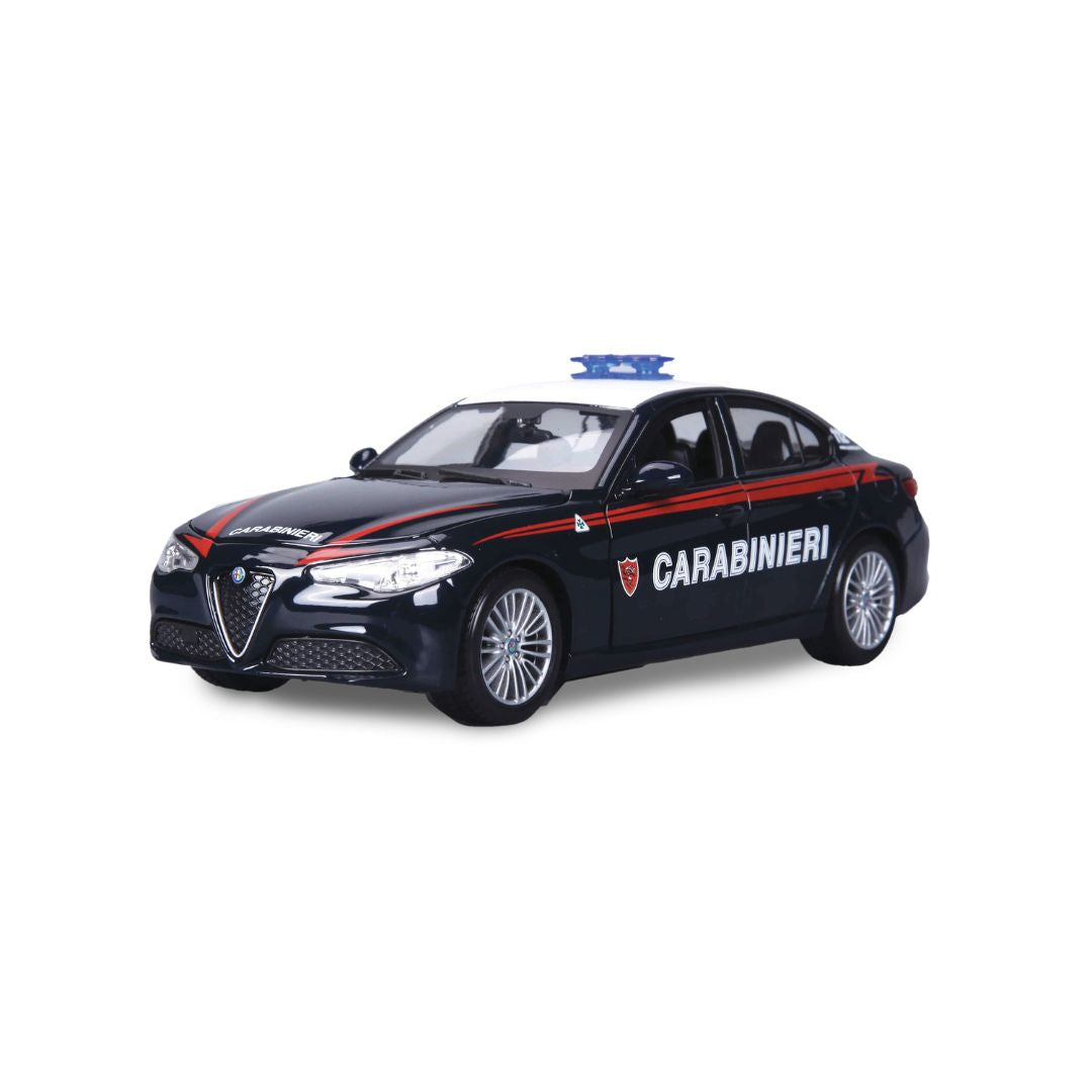 18-25128 Bburago - Alfa Romeo Giulia Carabinieri - Maquette à l'échelle 1:24