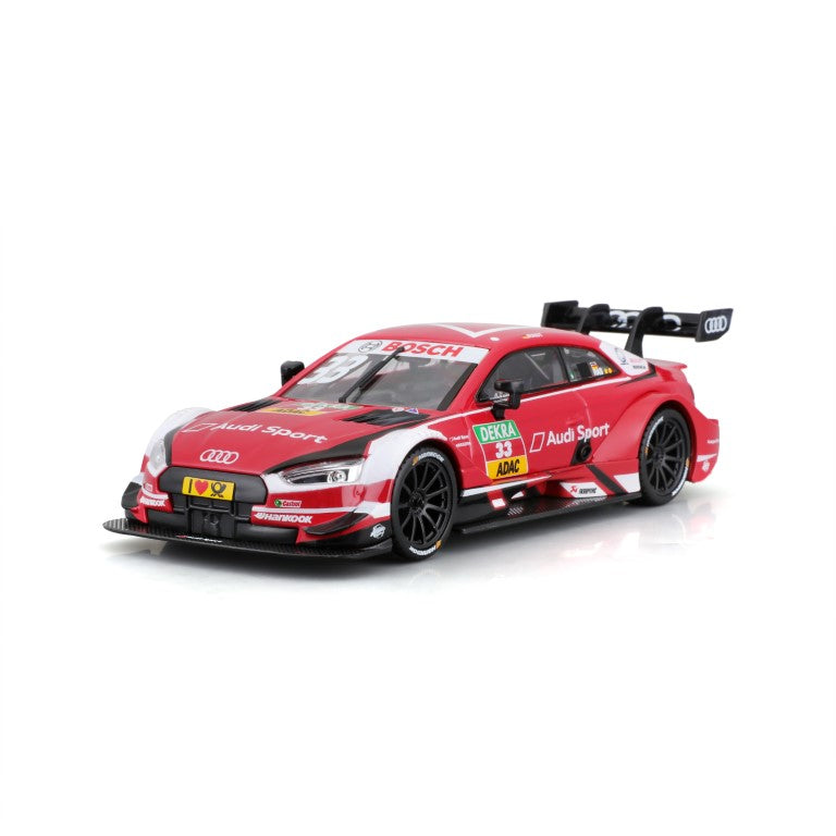 18-41160 Bburago Course - Audi RS 5 DTM n°33 (Réne Rast) - Échelle 1:32
