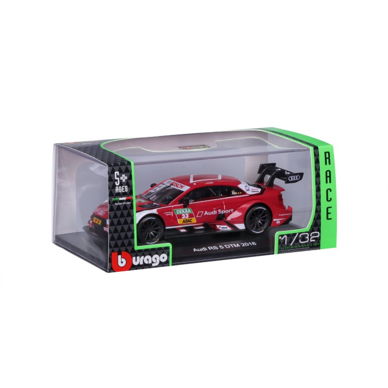 18-41160 Bburago Course - Audi RS 5 DTM n°33 (Réne Rast) - Échelle 1:32