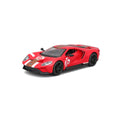 18-41166 Bburago Race - Ford GT Heritage Edition (2022) #16, rouge