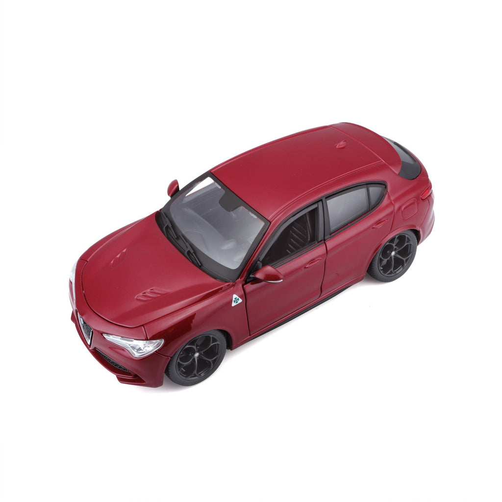 *18-21086 RD Bburago - Alfa Romeo Stelvio, rouge - Échelle 1:24