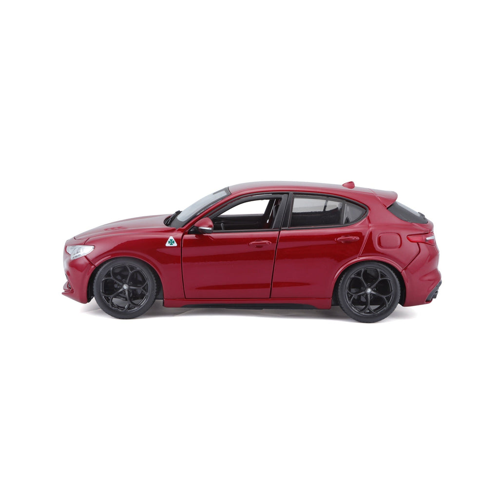 *18-21086 RD Bburago - Alfa Romeo Stelvio, rouge - Échelle 1:24