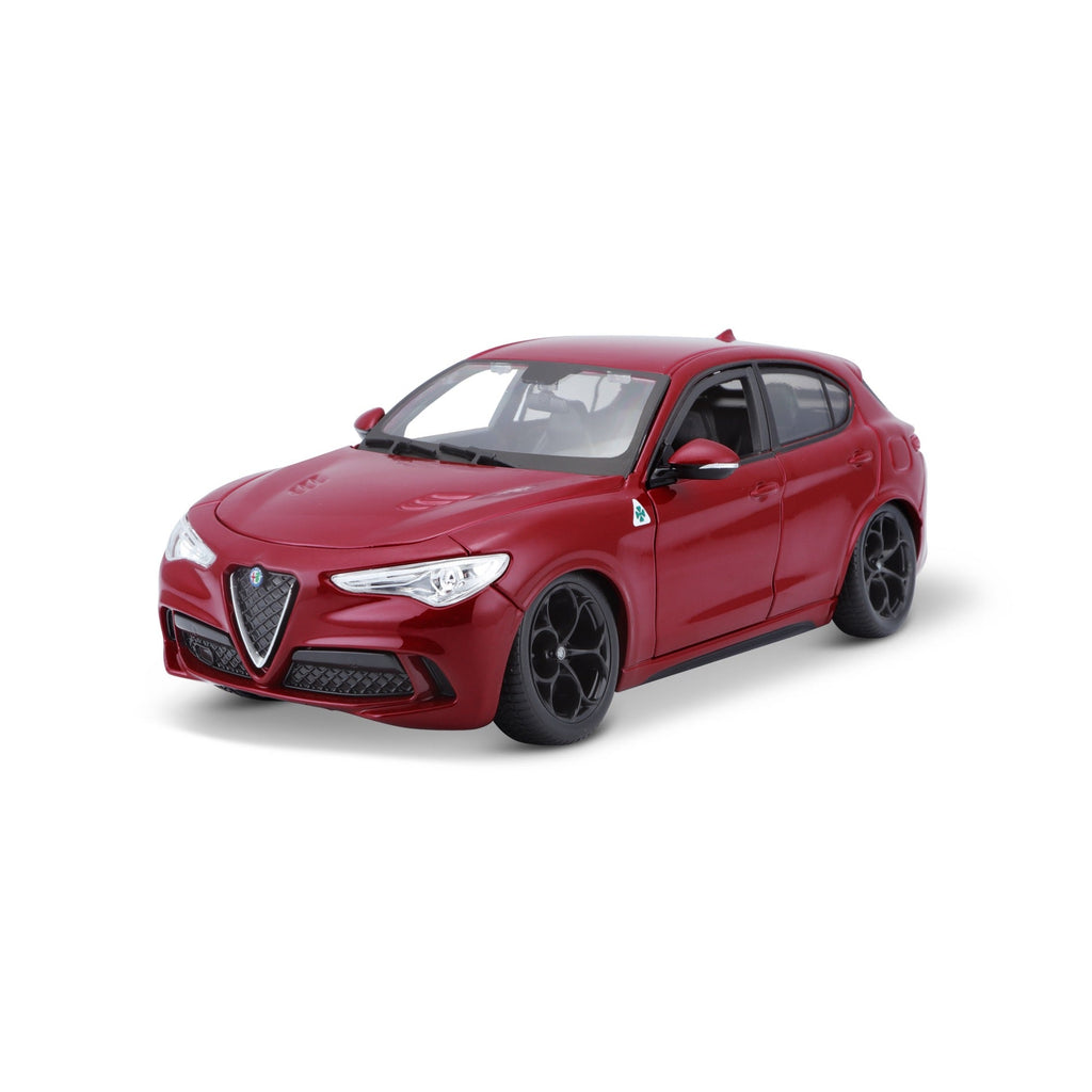 *18-21086 RD Bburago - Alfa Romeo Stelvio, rouge - Échelle 1:24