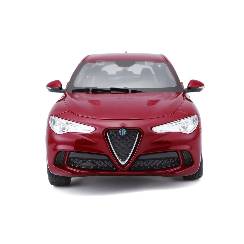 *18-21086 RD Bburago - Alfa Romeo Stelvio, rouge - Échelle 1:24