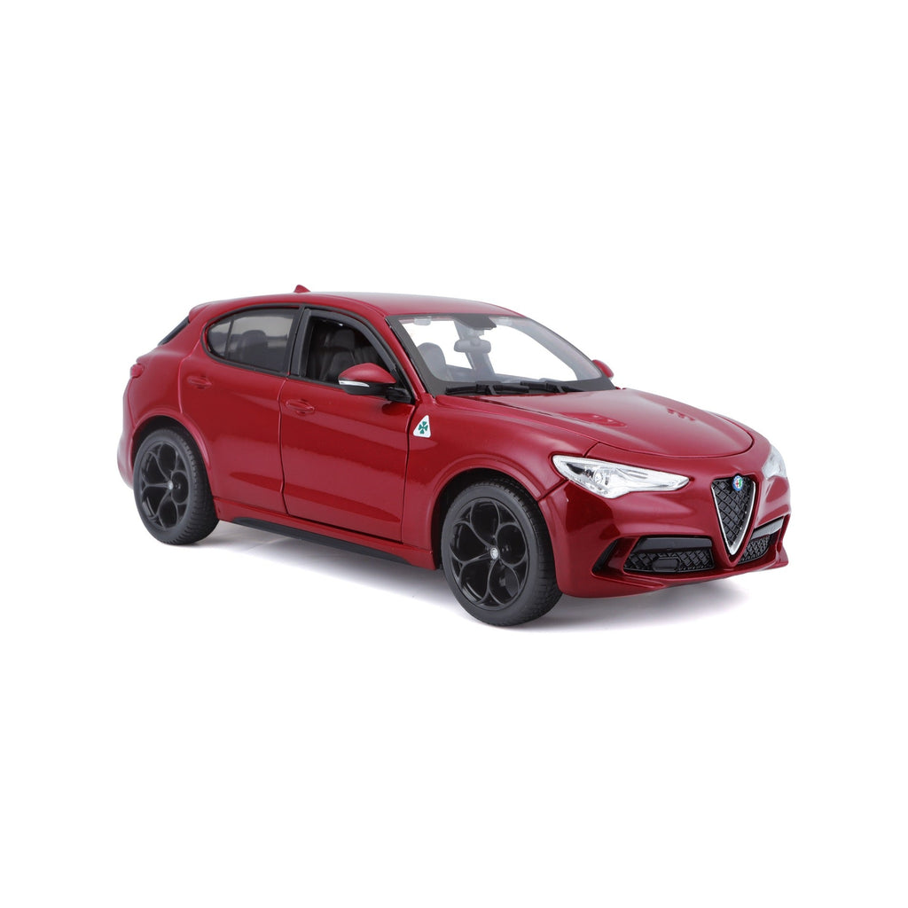 *18-21086 RD Bburago - Alfa Romeo Stelvio, rouge - Échelle 1:24