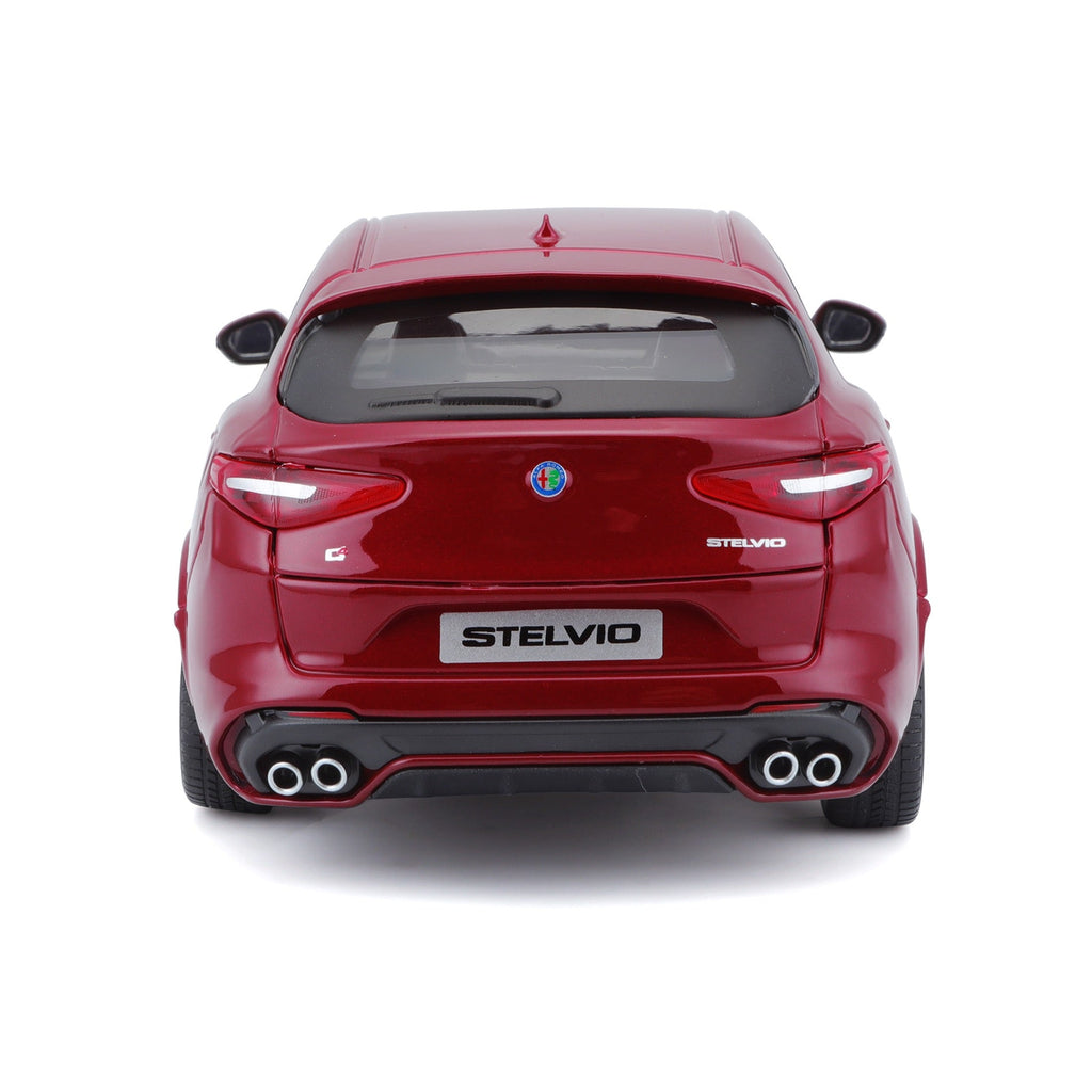*18-21086 RD Bburago - Alfa Romeo Stelvio, rouge - Échelle 1:24