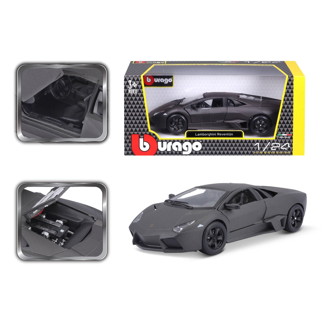 18-21041 GY Bburago - Lamborghini Reventon, gris - Échelle 1:24