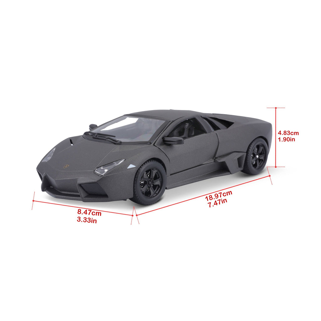 18-21041 GY Bburago - Lamborghini Reventon, gris - Échelle 1:24