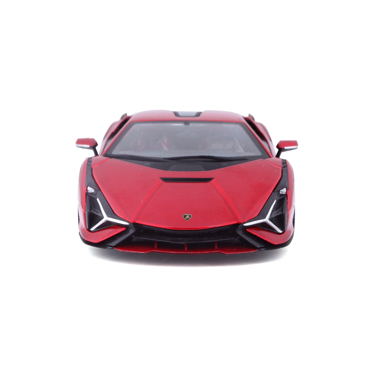 * 18-21099 RD Bburago - Lamborghini Sian FKP 37, rouge - Échelle 1:24