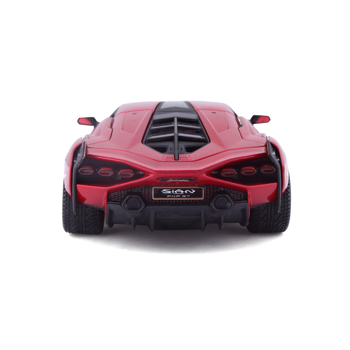 * 18-21099 RD Bburago - Lamborghini Sian FKP 37, rouge - Échelle 1:24