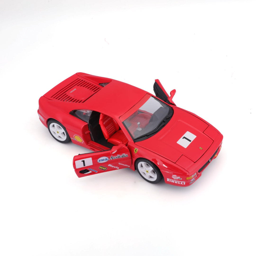 18-26306 Bburago Ferrari Racing - Ferrari F355 Challenge, rossa - 1:24