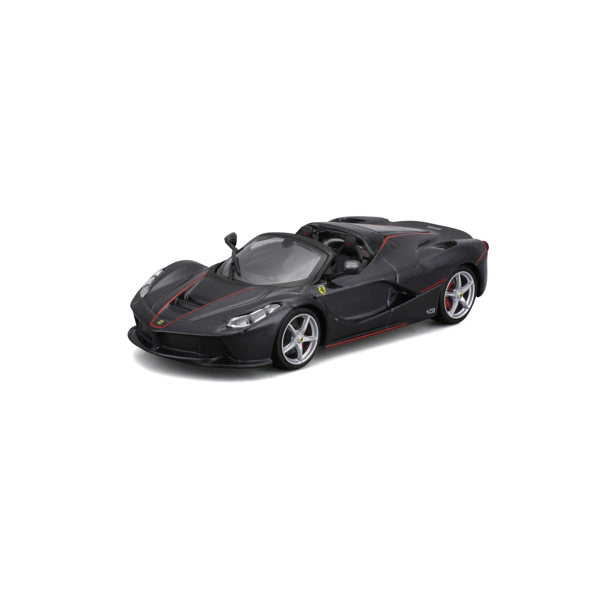 18-36907 - Bburago - 1:43 - Ferrari Signature - LaFerrari Aperta - Noir métallisé