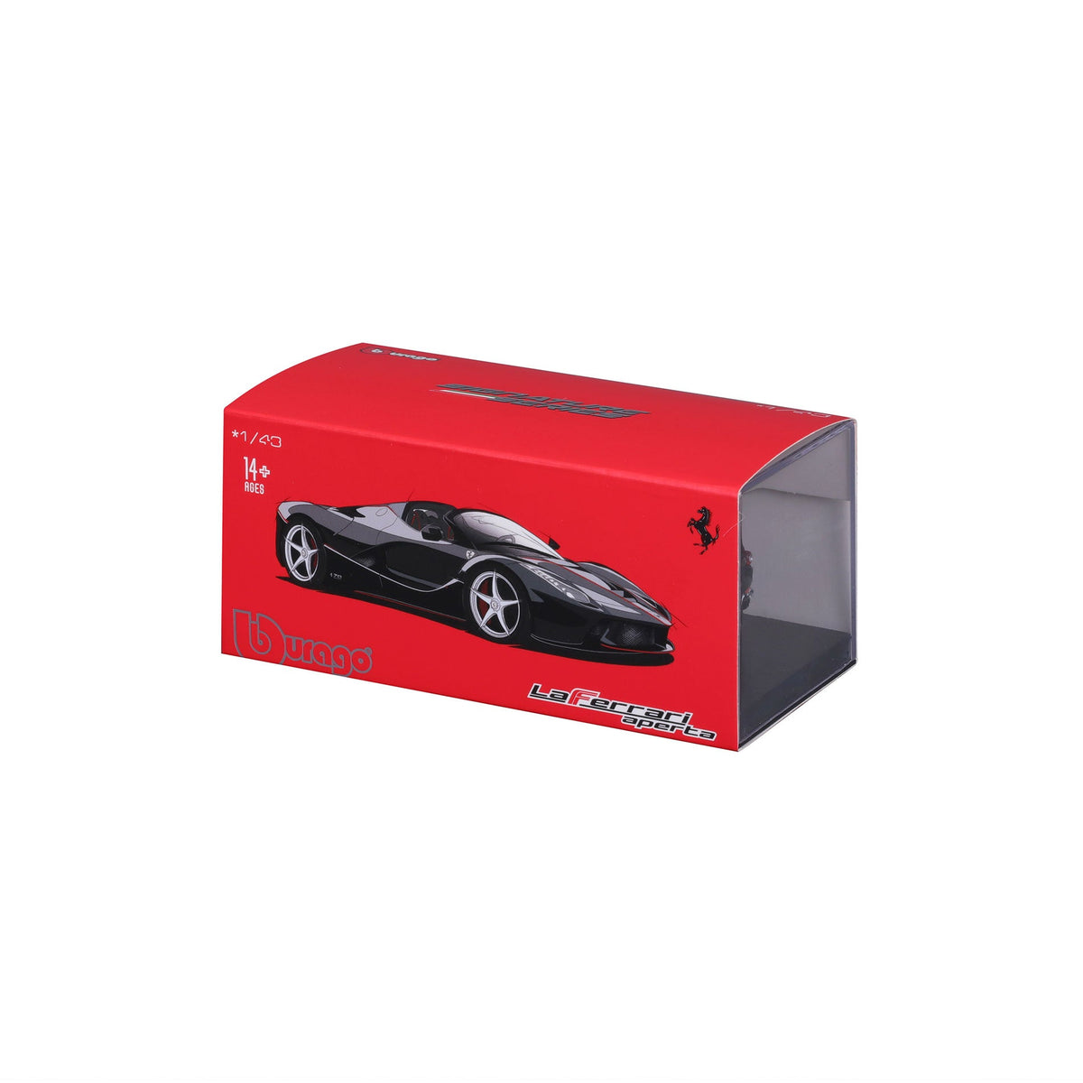 18-36907 - Bburago - 1:43 - Ferrari Signature - LaFerrari Aperta - Noir métallisé