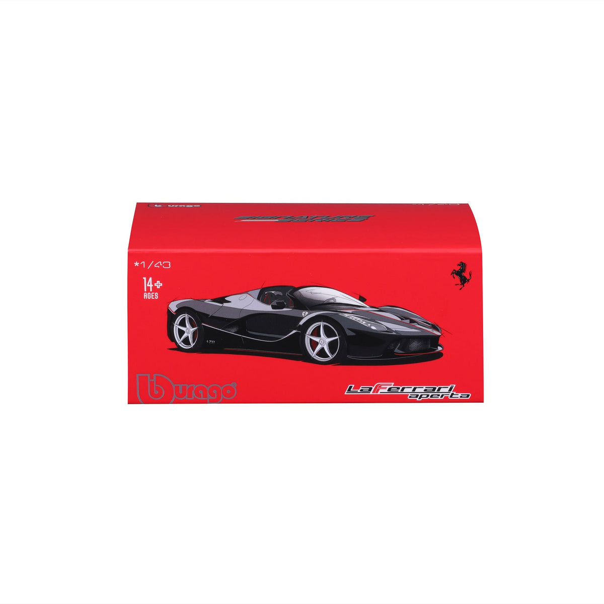 18-36907 - Bburago - 1:43 - Ferrari Signature - LaFerrari Aperta - Noir métallisé