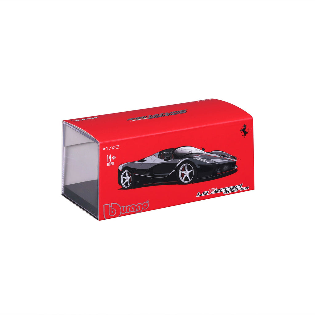 18-36907 - Bburago - 1:43 - Ferrari Signature - LaFerrari Aperta - Noir métallisé