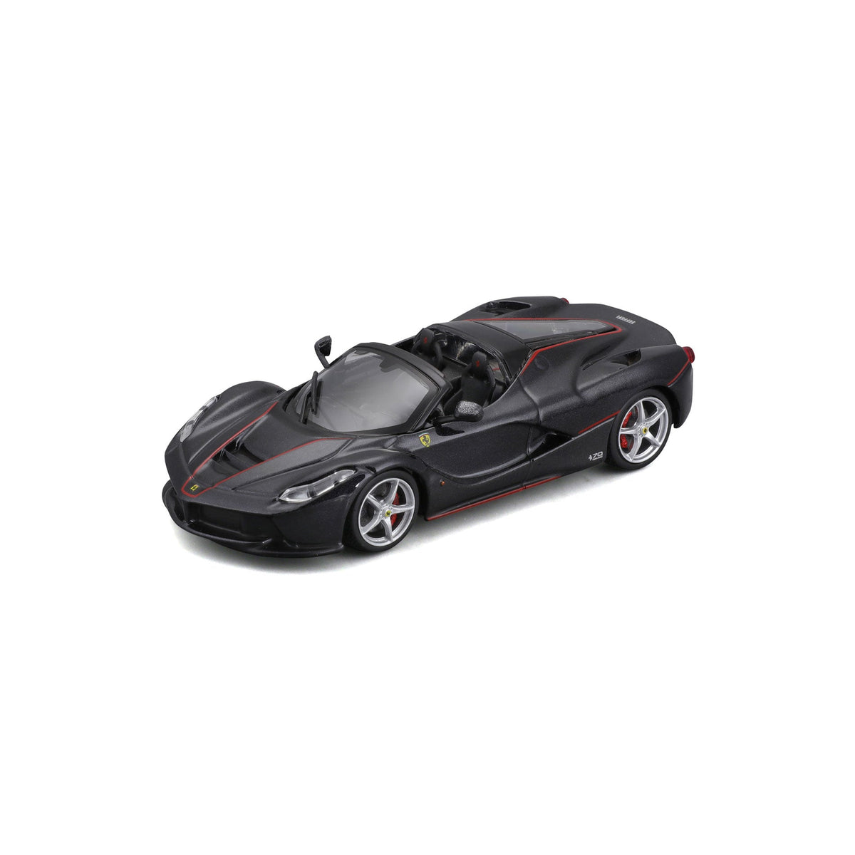 18-36907 - Bburago - 1:43 - Ferrari Signature - LaFerrari Aperta - Noir métallisé