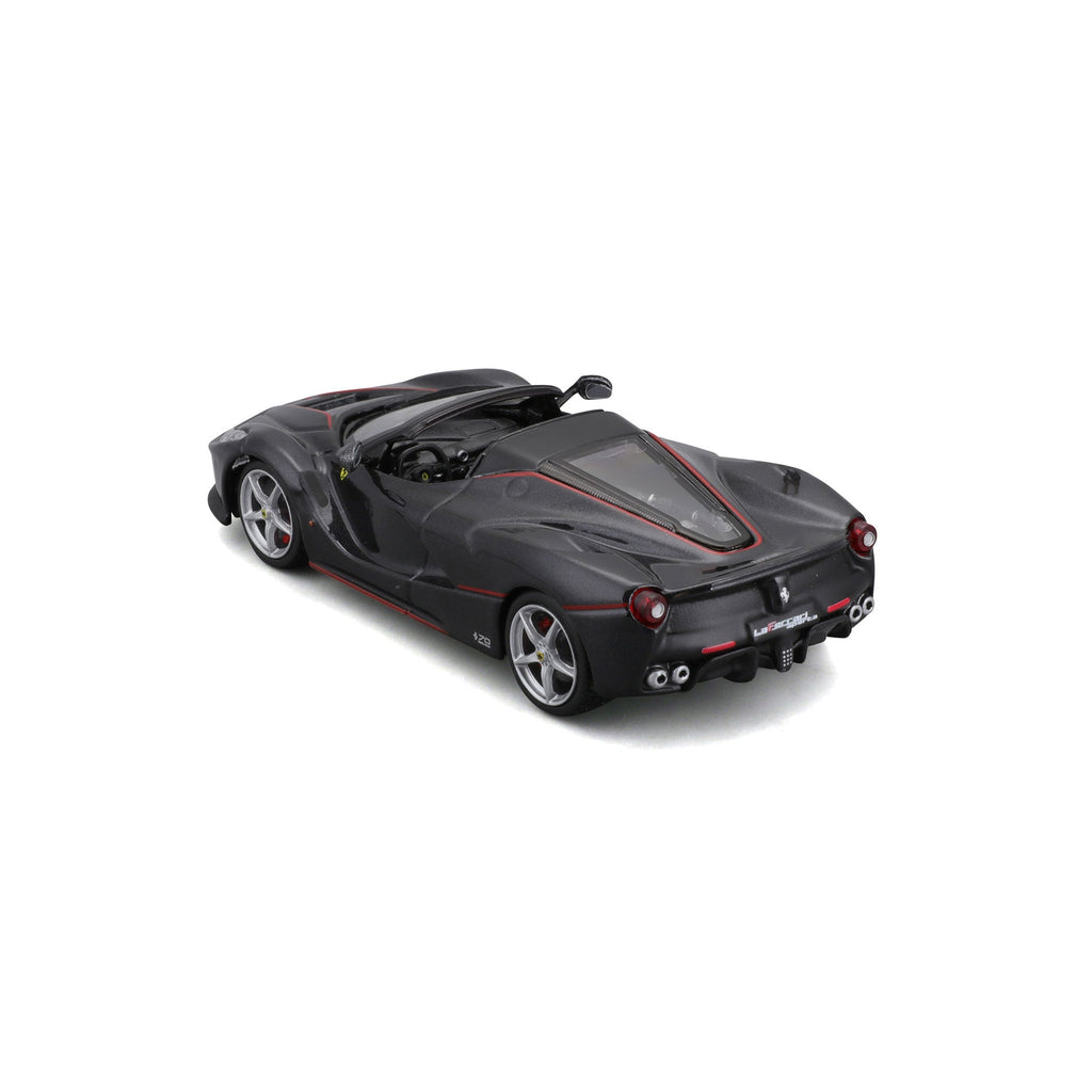 18-36907 - Bburago - 1:43 - Ferrari Signature - LaFerrari Aperta - Noir métallisé