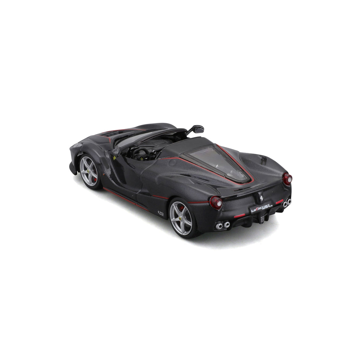 18-36907 - Bburago - 1:43 - Ferrari Signature - LaFerrari Aperta - Noir métallisé