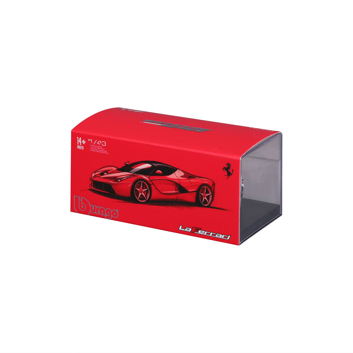 18-36902 WT - Bburago - 1:43 - Ferrari Signature - LaFerrari - Blanc