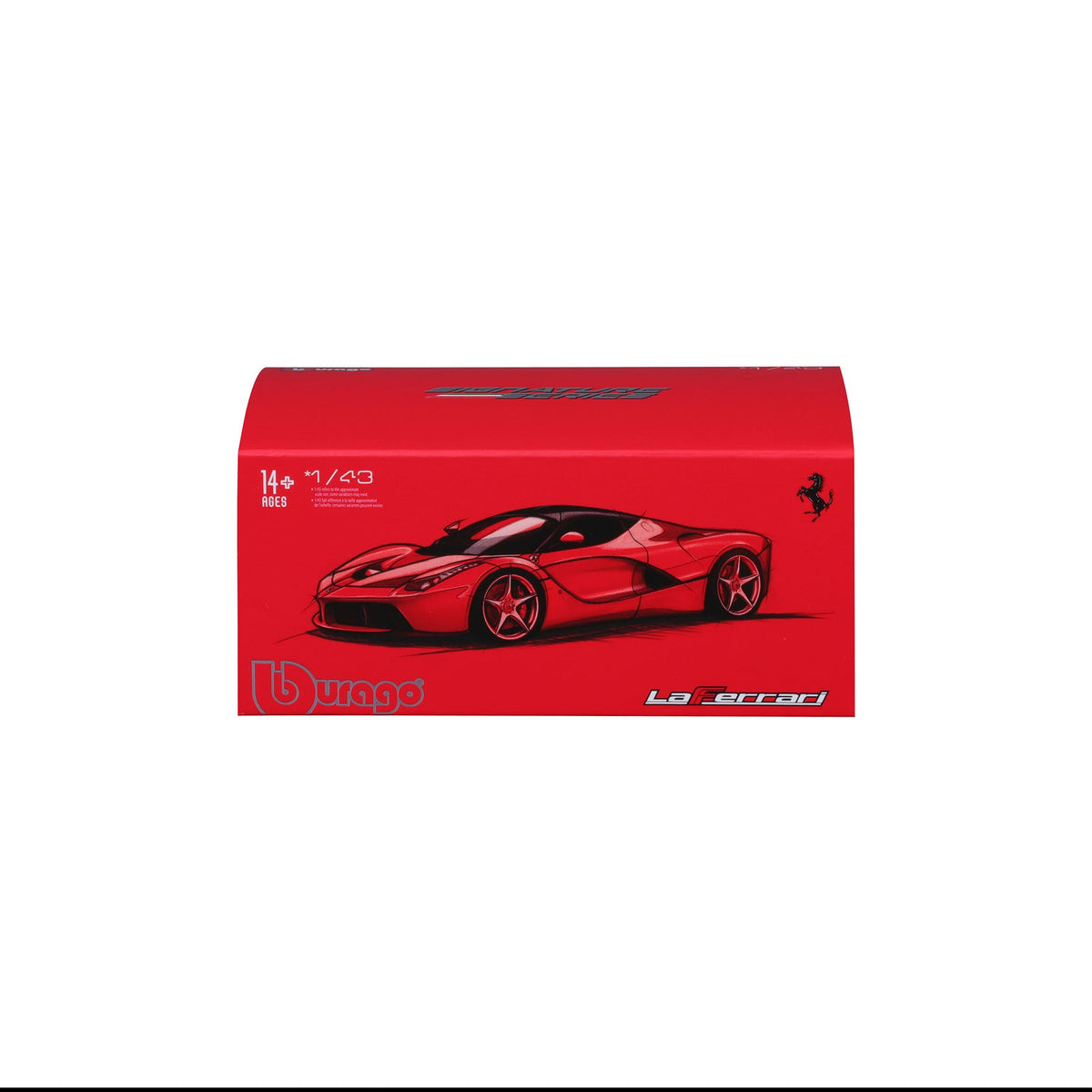 18-36902 WT - Bburago - 1:43 - Ferrari Signature - LaFerrari - Blanc