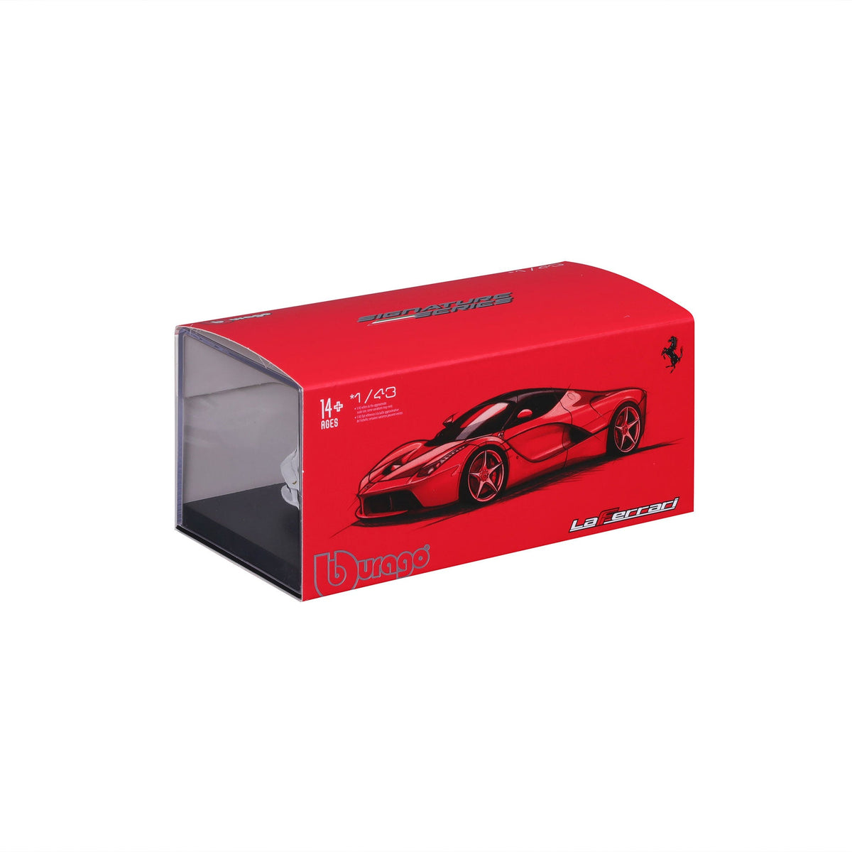 18-36902 WT - Bburago - 1:43 - Ferrari Signature - LaFerrari - Blanc
