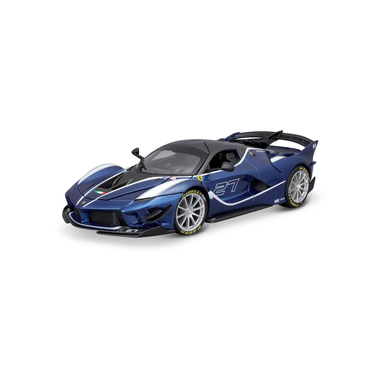 18-16012 Bburago Ferrari Race & Play - Ferrari FXX K #27, bleu - 1:18