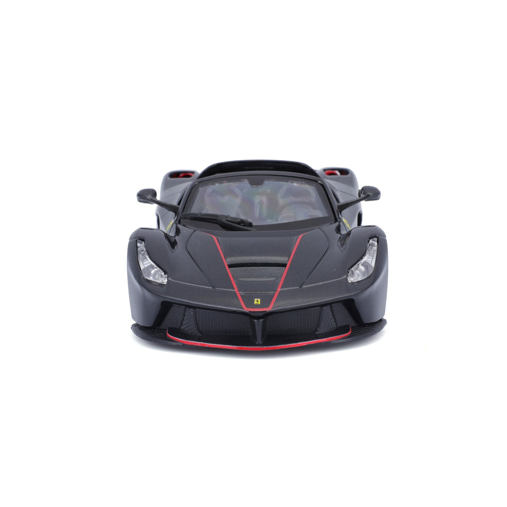 18-26022 Bburago Ferrari Race&Play - Ferrari LaFerrari Aperta, noire - 1:24