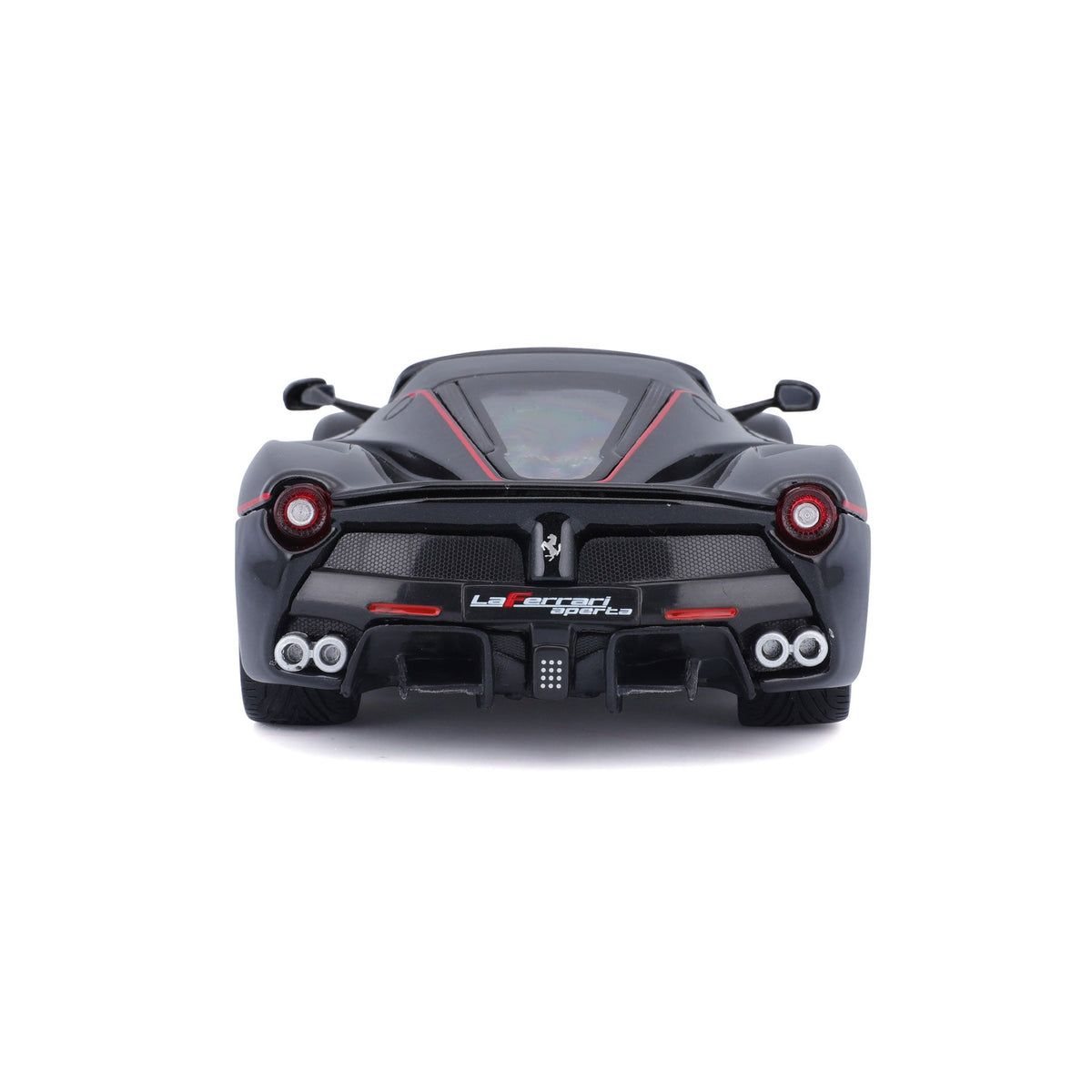 18-26022 Bburago Ferrari Race&Play - Ferrari LaFerrari Aperta, noire - 1:24