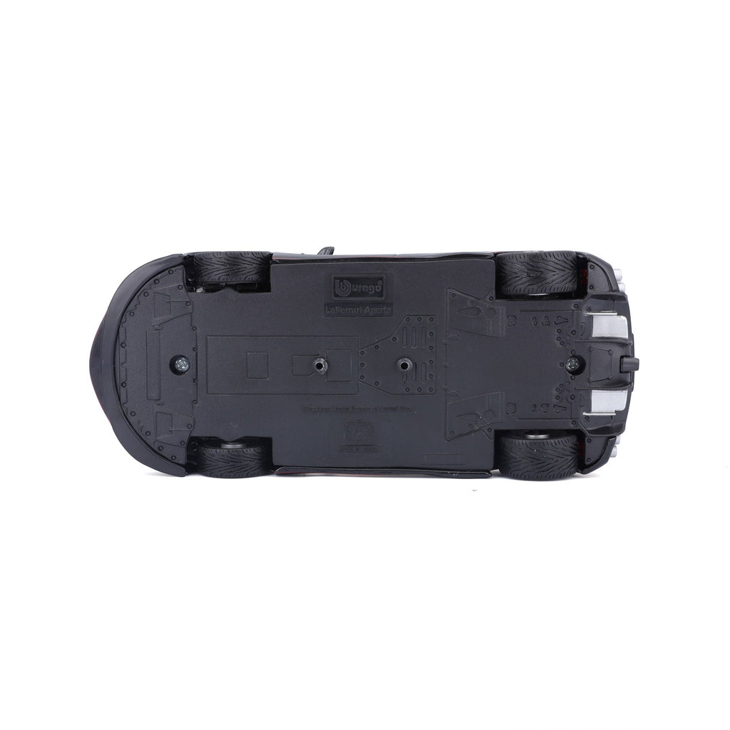 18-26022 Bburago Ferrari Race&Play - Ferrari LaFerrari Aperta, noire - 1:24
