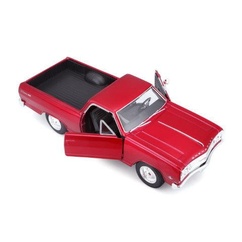 10-31977 Bburago Maisto - Chevrolet El Camino 1965, rouge - 1:25
