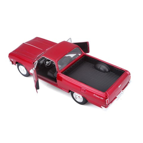 10-31977 Bburago Maisto - Chevrolet El Camino 1965, rouge - 1:25
