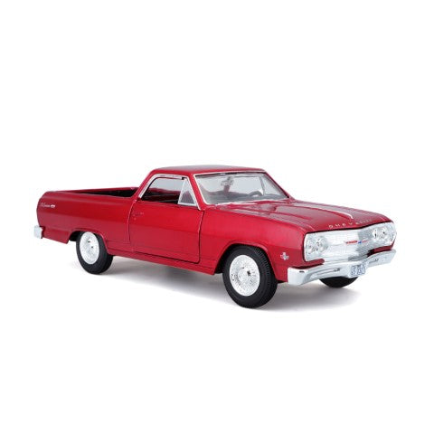 10-31977 Bburago Maisto - Chevrolet El Camino 1965, rouge - 1:25