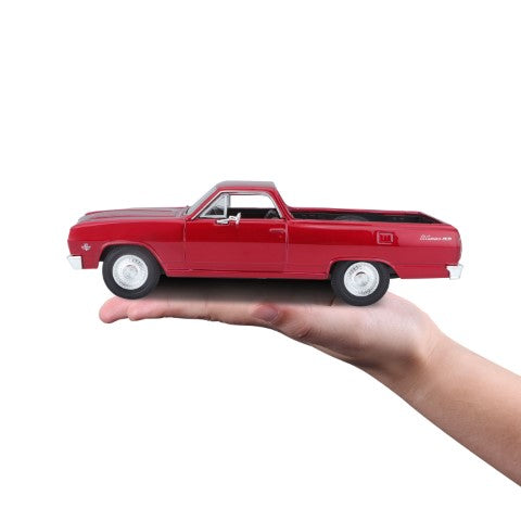10-31977 Bburago Maisto - Chevrolet El Camino 1965, rouge - 1:25