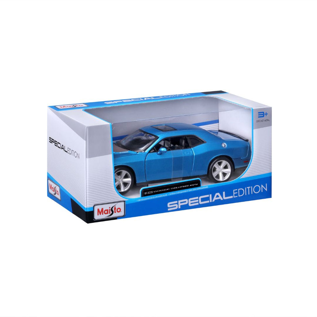31280 BU Bburago Maisto - Dodge Challenger SRT8 (2008), bleu