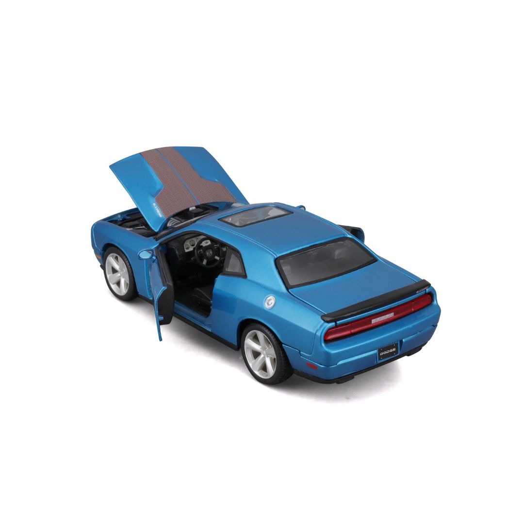 31280 BU Bburago Maisto - Dodge Challenger SRT8 (2008), bleu