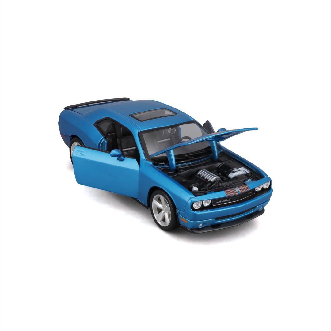31280 BU Bburago Maisto - Dodge Challenger SRT8 (2008), bleu