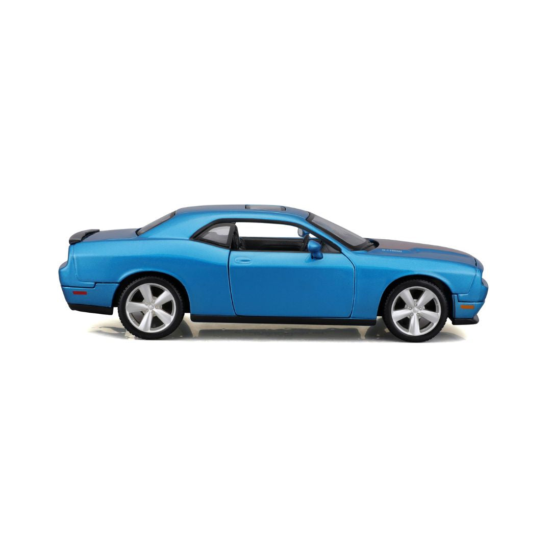 31280 BU Bburago Maisto - Dodge Challenger SRT8 (2008), bleu