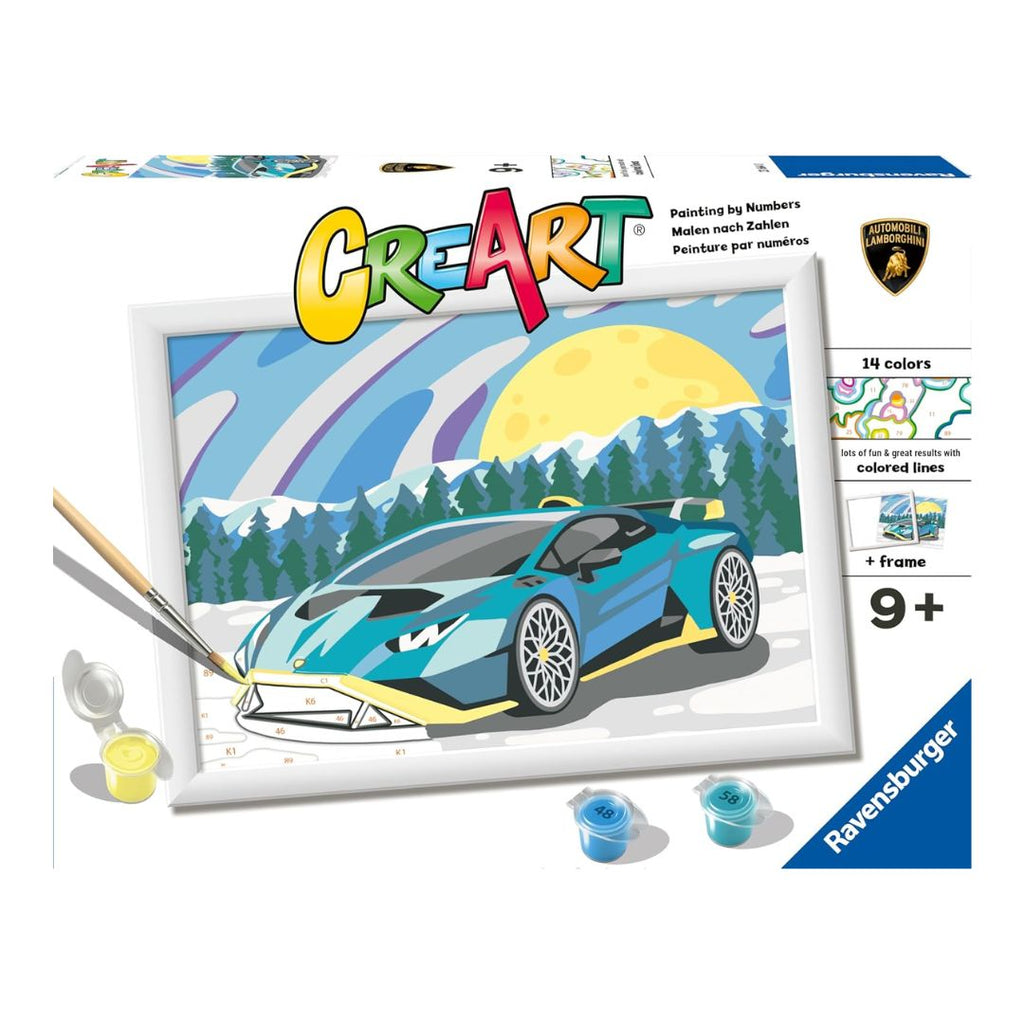 23664 Ravensburger : CreArt - Lamborghini - Série D Licencié