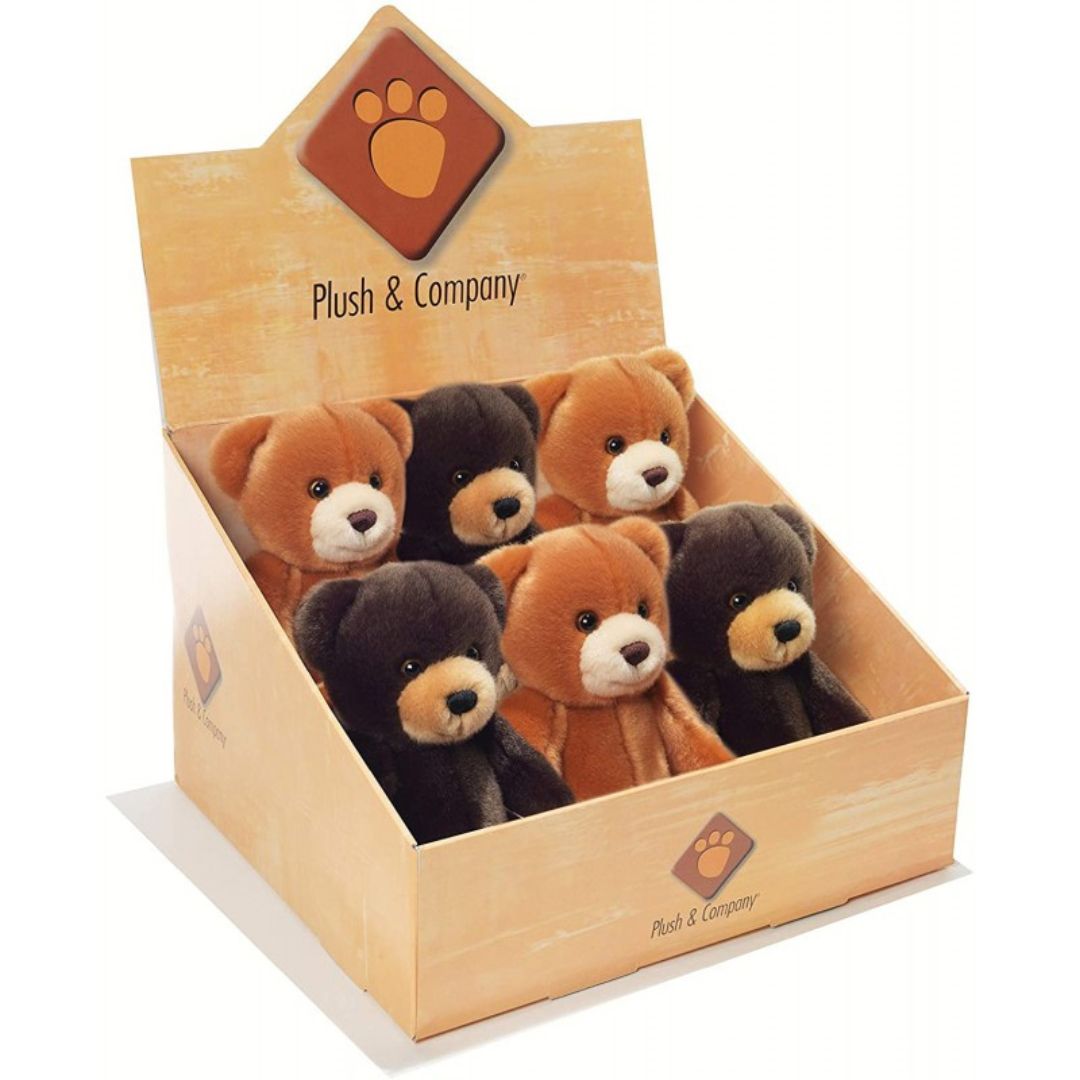 15879 Plush & Company Peluche Orso Danny Orsetto - Couleur aléatoire 18 cm