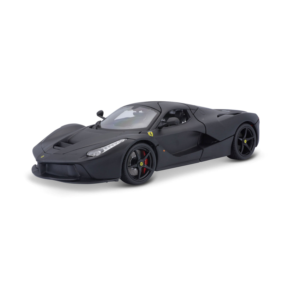 18-16901 Bburago Ferrari Signature - Ferrari LaFerrari, noire - Échelle 1:18